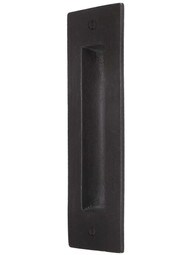 Solid Bronze Pocket-Door Flush Pull - 6" X 2"